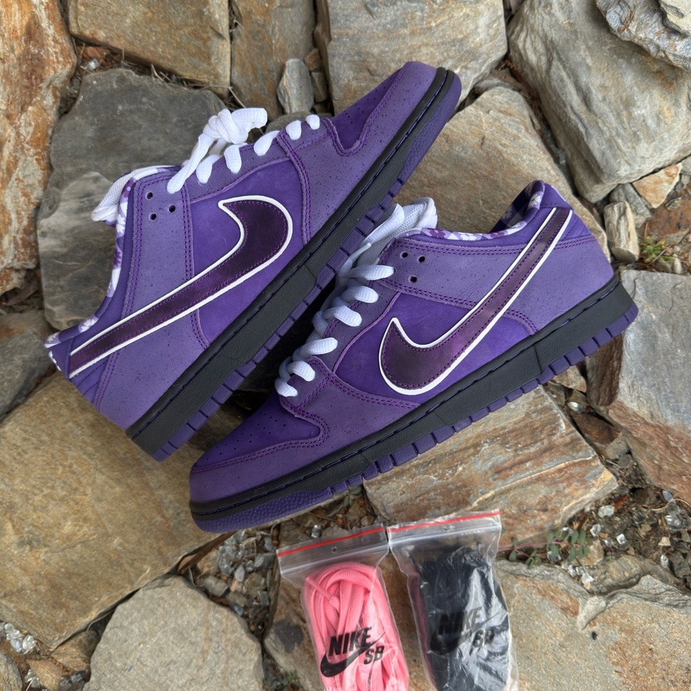 The Concepts x Nike SB Dunk Lo
"Purple Lobster"
